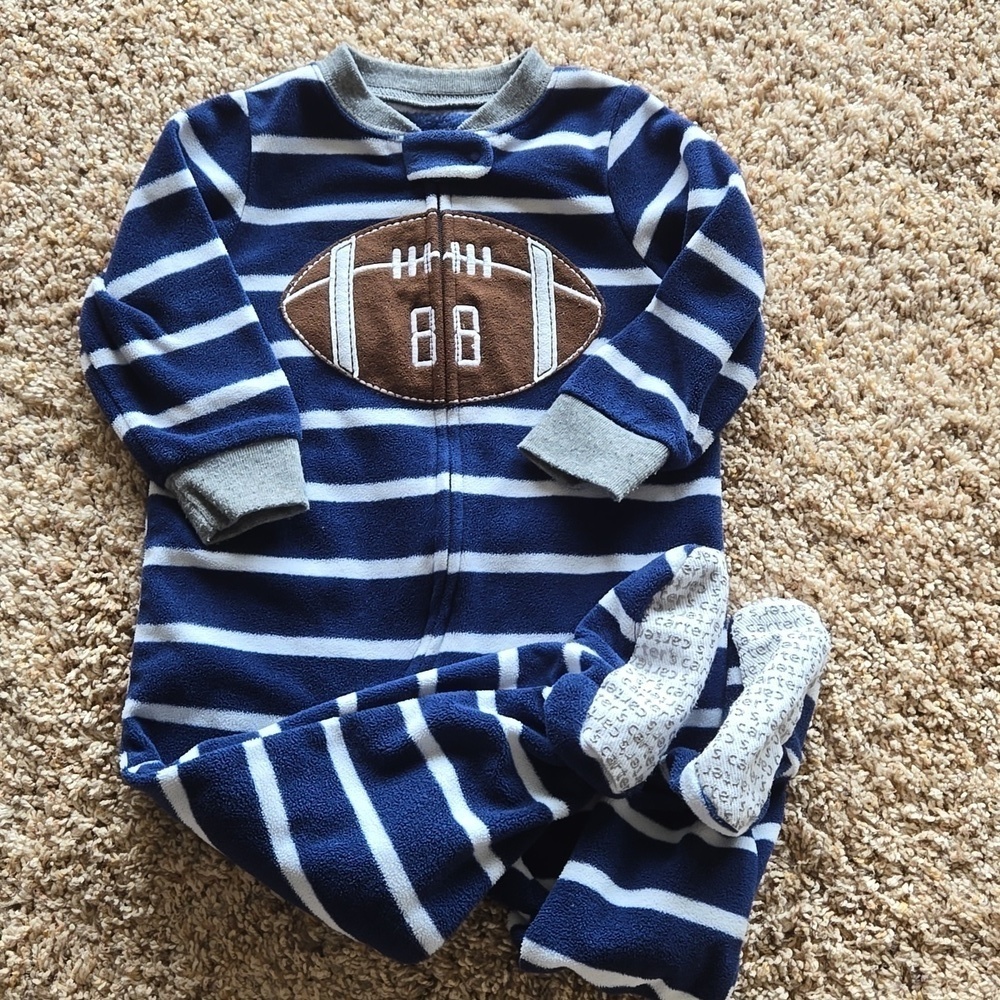 Carter's fleece sleeper, 12months
